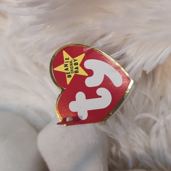 TY Beanie Babies 1996 Ty Snowball the Snowman BD 12-22-96 - Picture 2 of 8